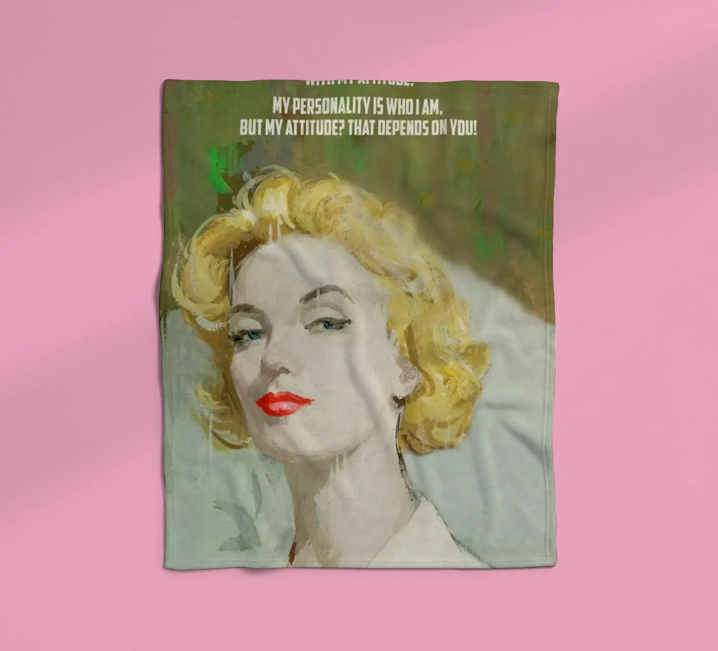 Don’t Confuse fleecedeken van Gallery Print and Art Limited