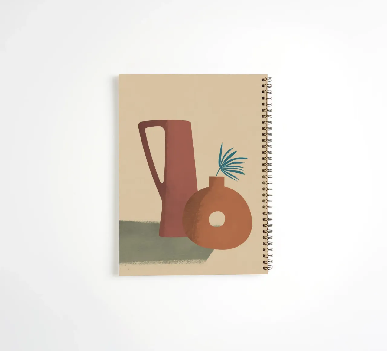 Natura morta in ceramica 10 diario ad anelli da Little Dean