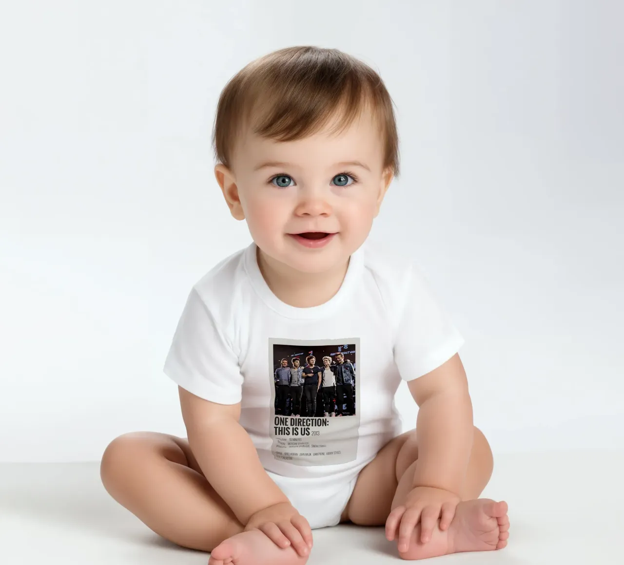 ONE DIRECTION THIS IS US 2013 body neonato maniche corte da MVFminimalist
