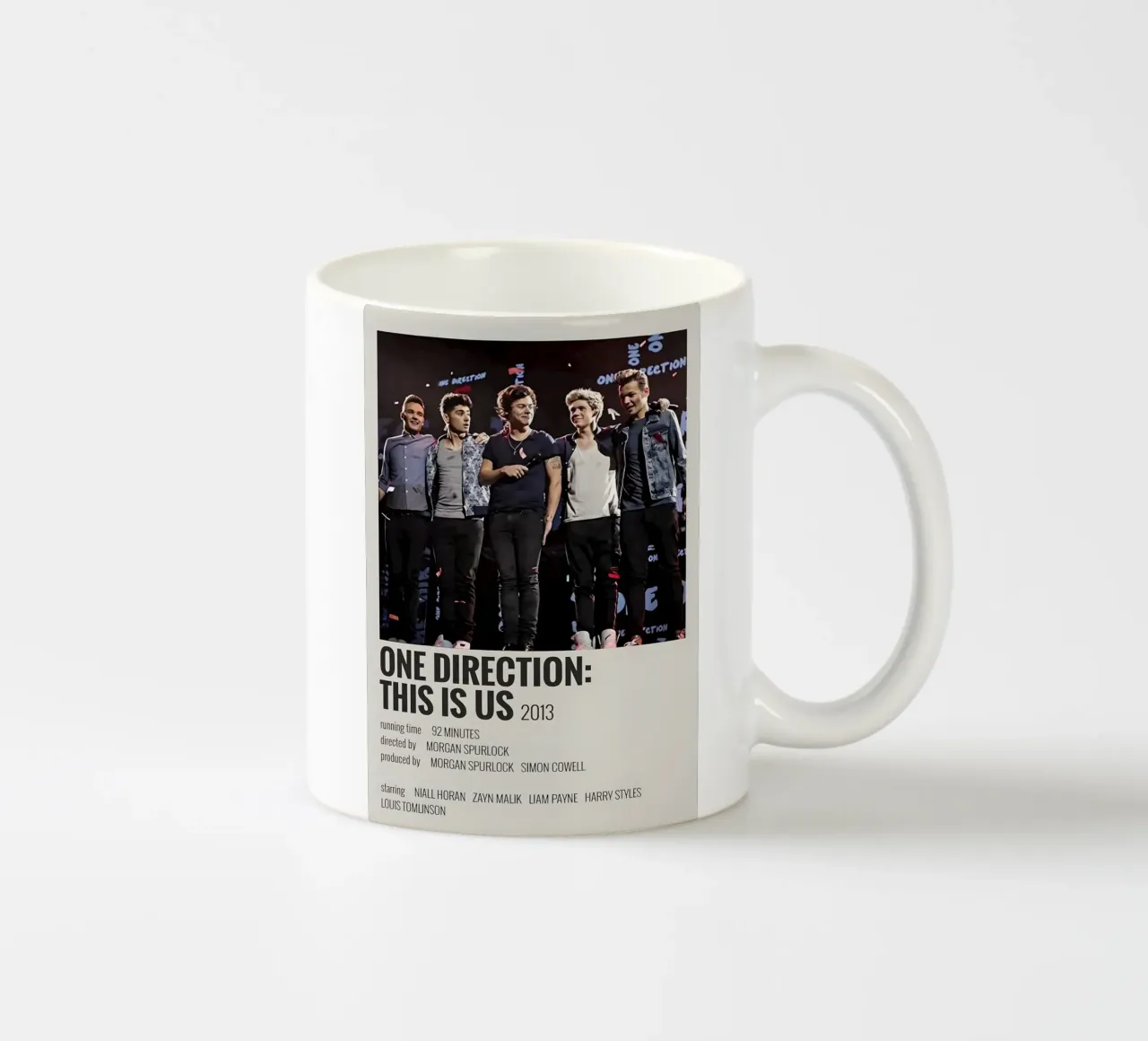 ONE DIRECTION THIS IS US 2013 tazza in ceramica da MVFminimalist