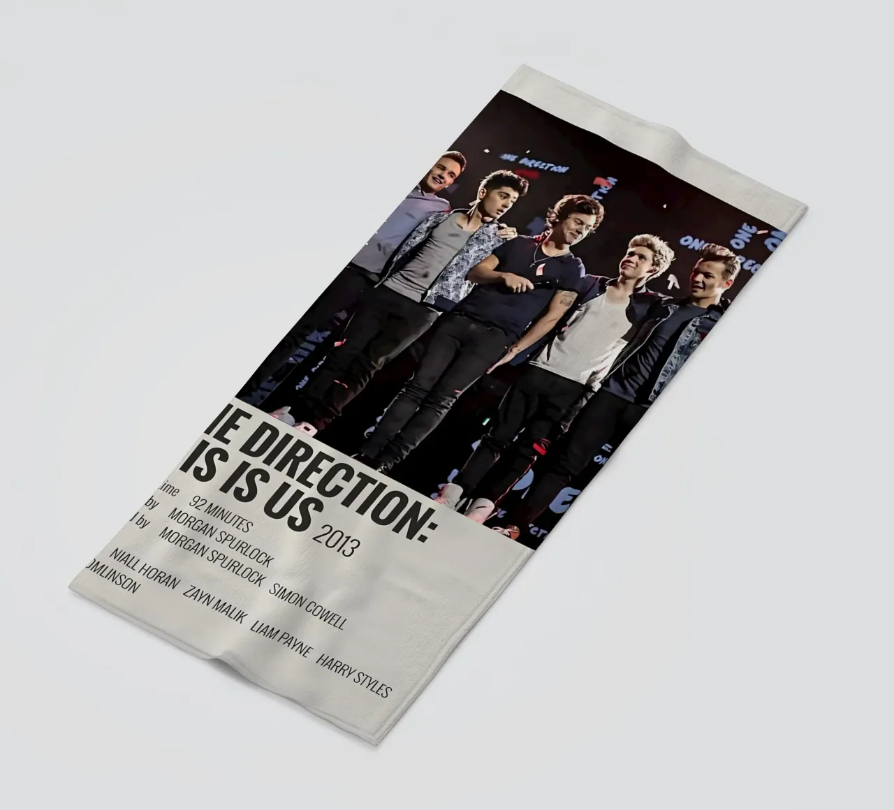 ONE DIRECTION THIS IS US 2013 telo mare da MVFminimalist