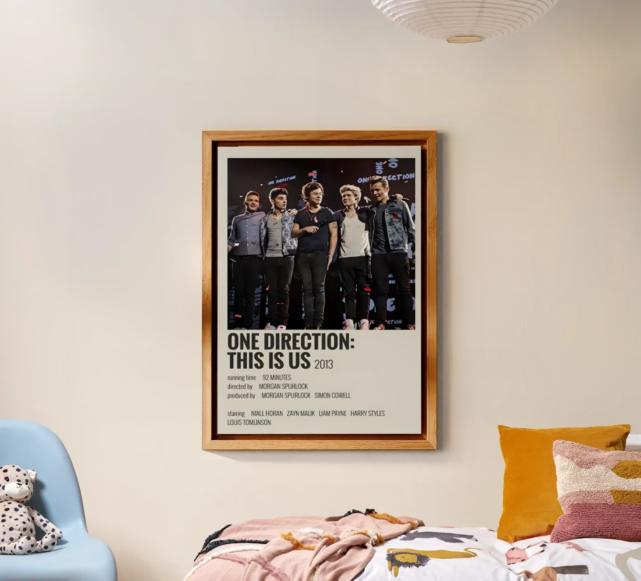 ONE DIRECTION THIS IS US 2013 alluminio dibond da MVFminimalist