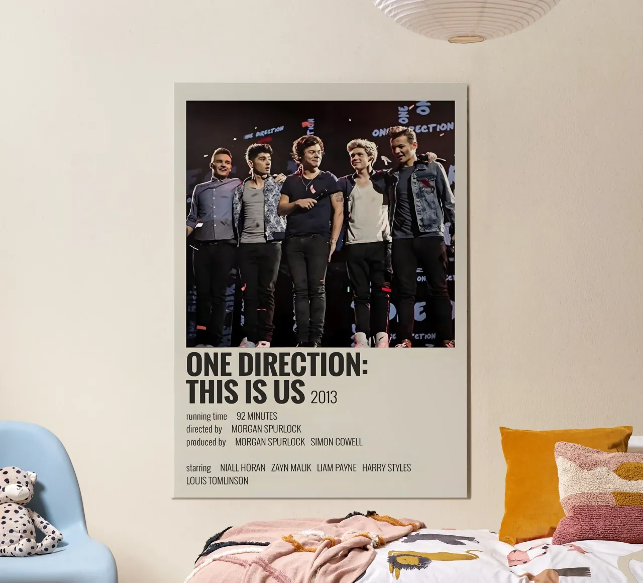 ONE DIRECTION THIS IS US 2013 alluminio dibond da MVFminimalist