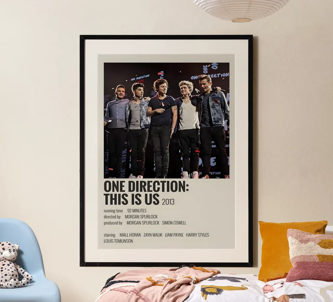 ONE DIRECTION THIS IS US 2013 carta hahnemühle da MVFminimalist