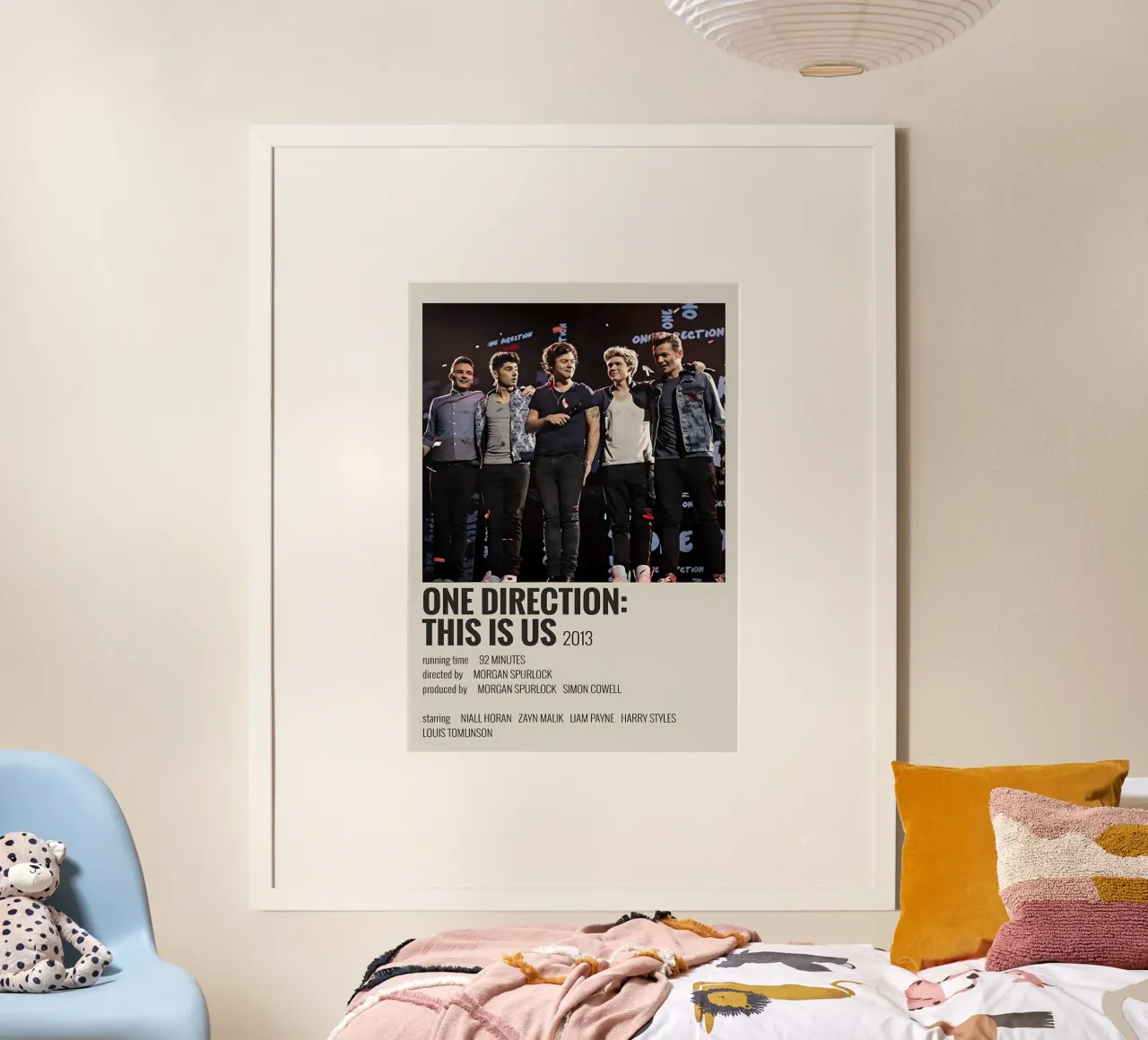 ONE DIRECTION THIS IS US 2013 carta hahnemühle da MVFminimalist