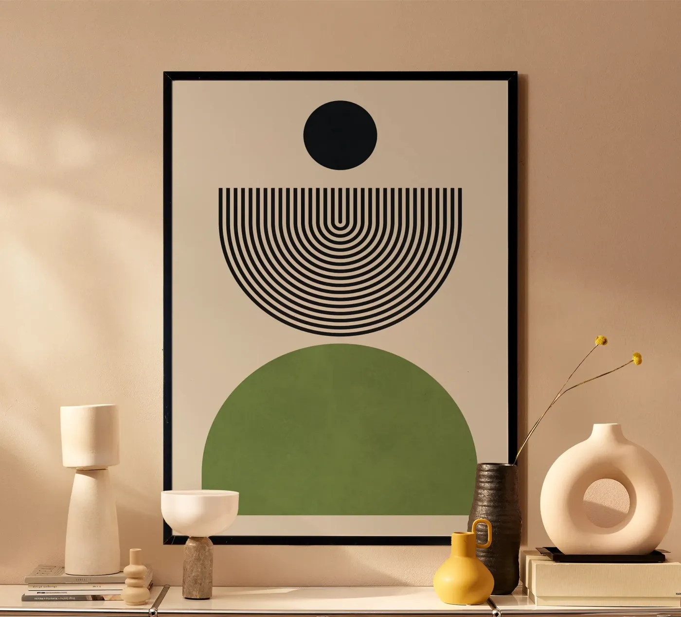 semi-circle poster da Ron Bale