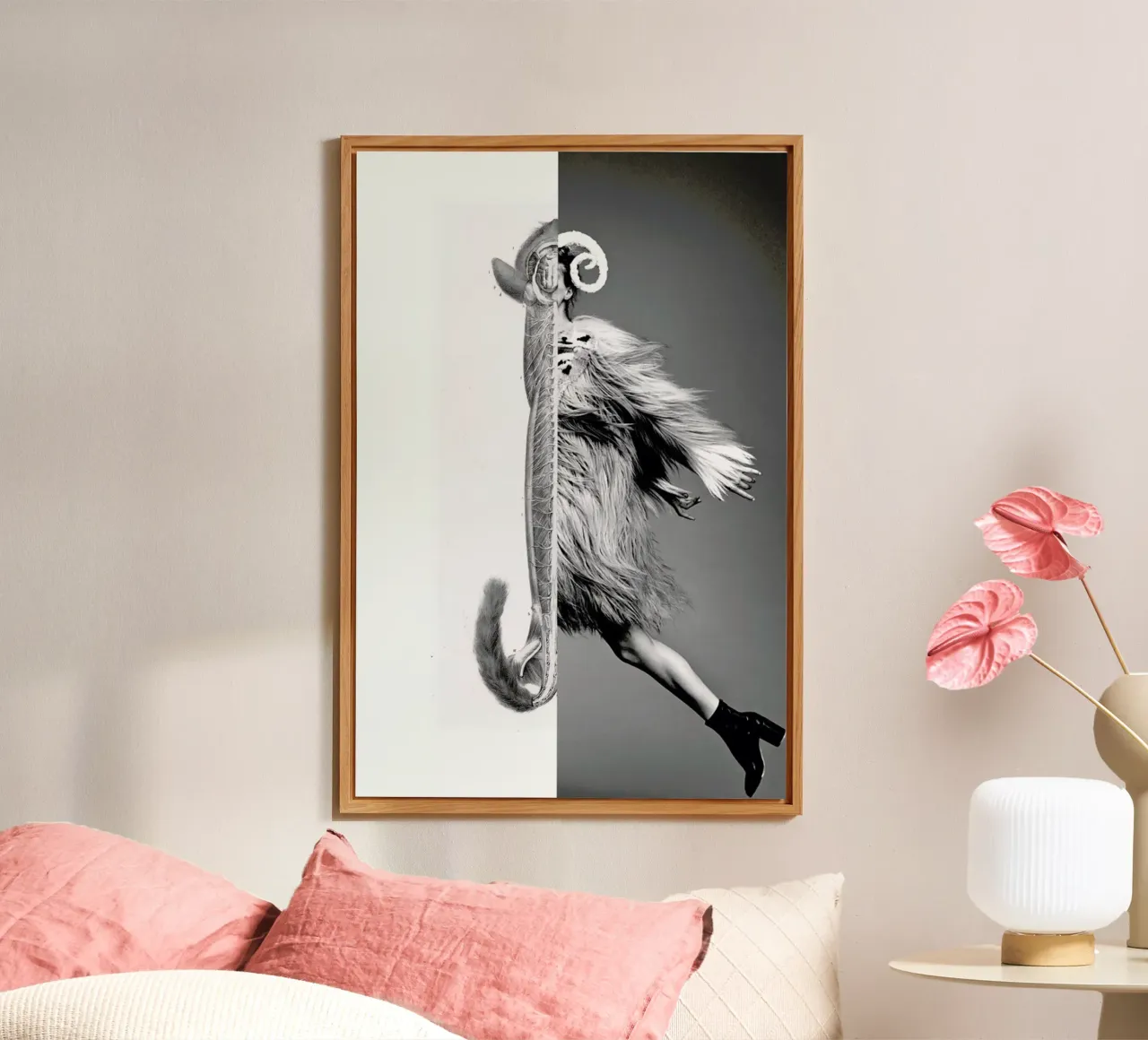 Monkey Lady pannello forex da Taher Mhamdi