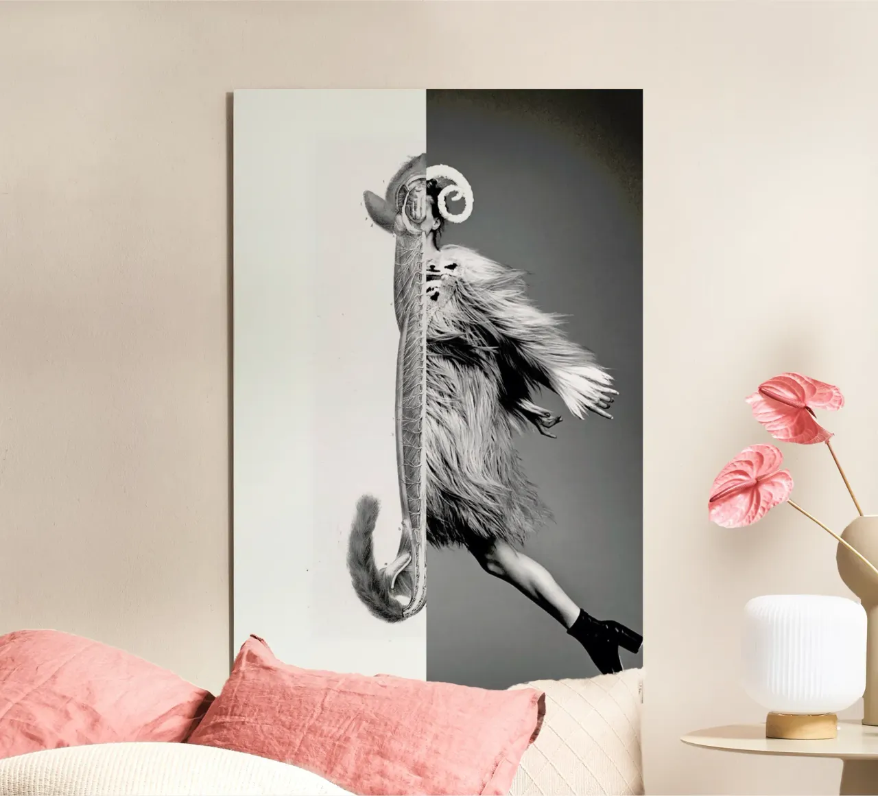 Monkey Lady pannello forex da Taher Mhamdi