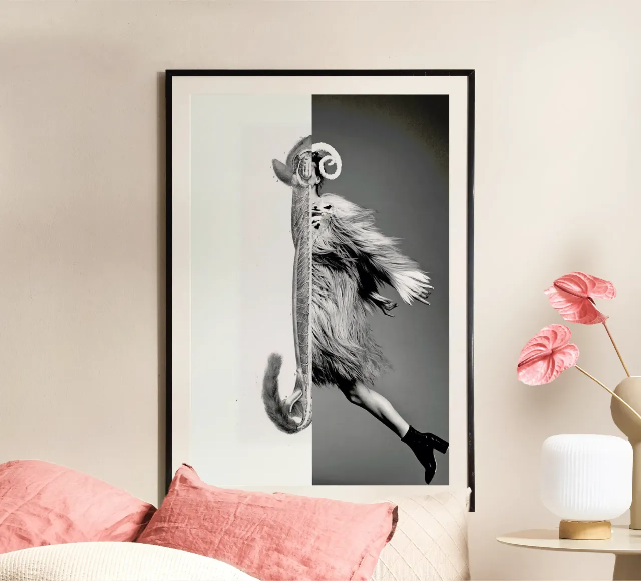 Monkey Lady poster da Taher Mhamdi