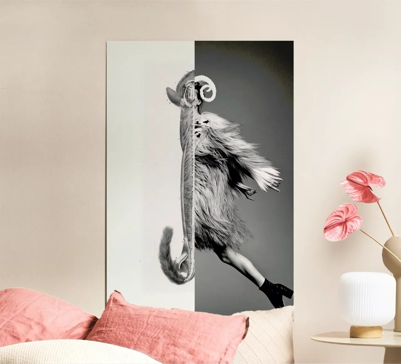 Monkey Lady poster da Taher Mhamdi