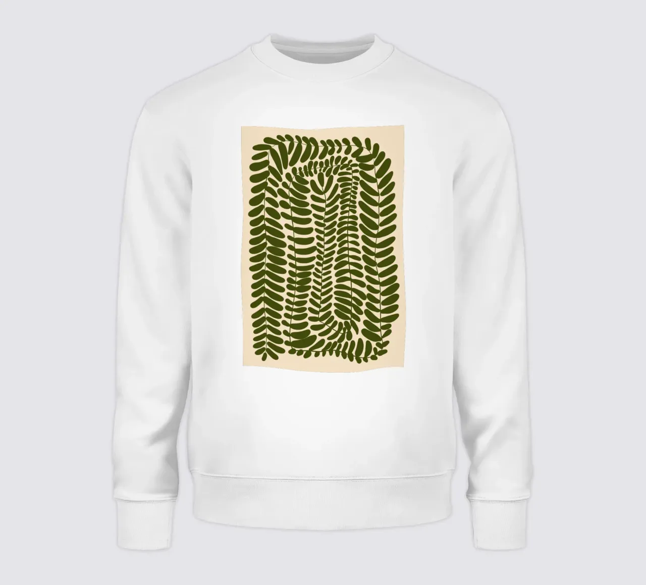 Festoon of Fern sweatshirt by Pure