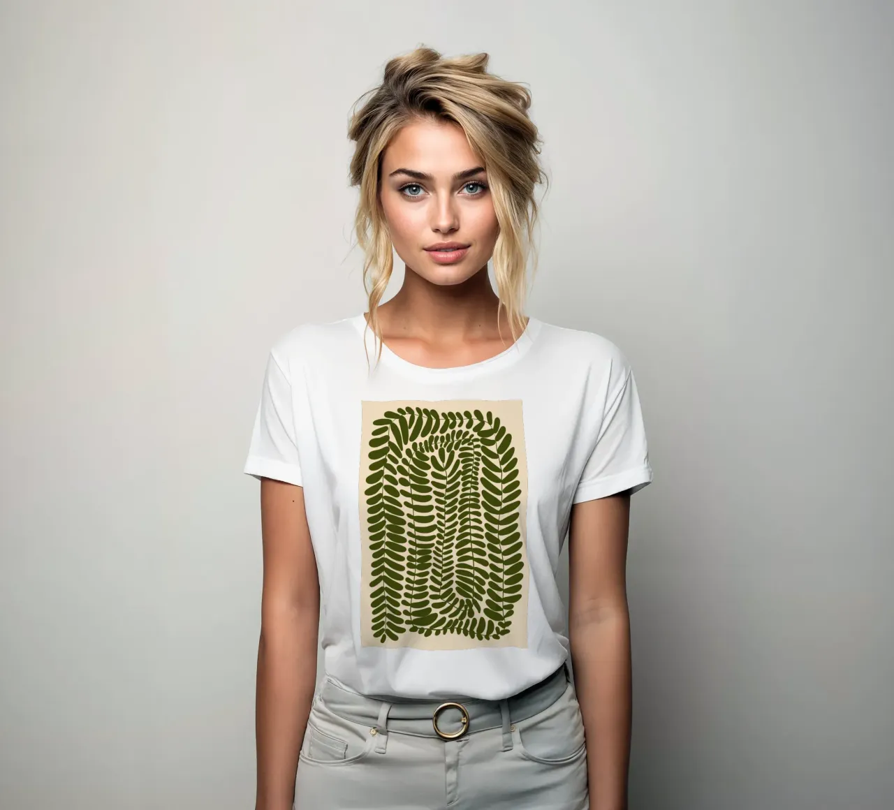 Festoon of Fern Frauen T-Shirt von Pure