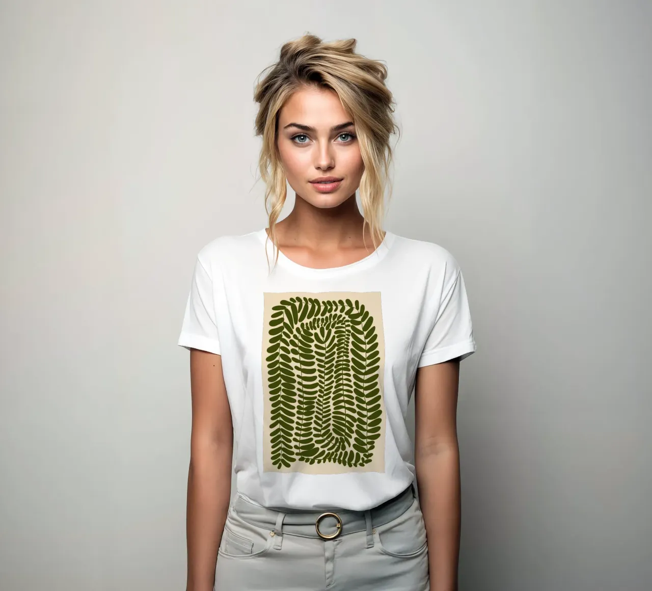 Festoon of Fern Frauen T-Shirt von Pure