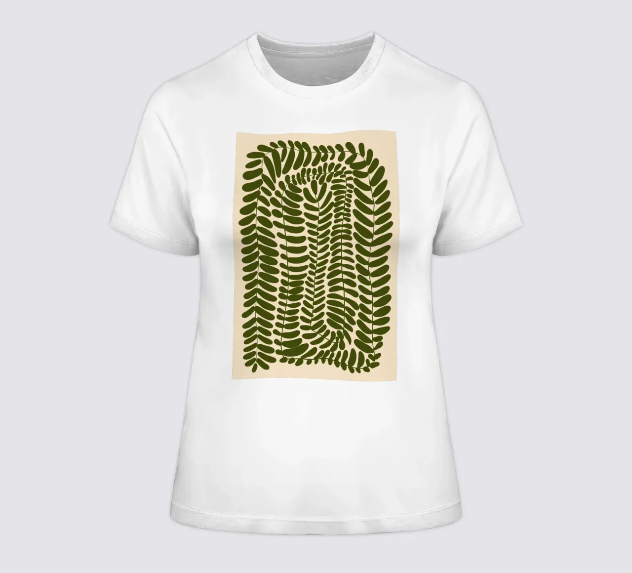 Festoon of Fern Frauen T-Shirt von Pure