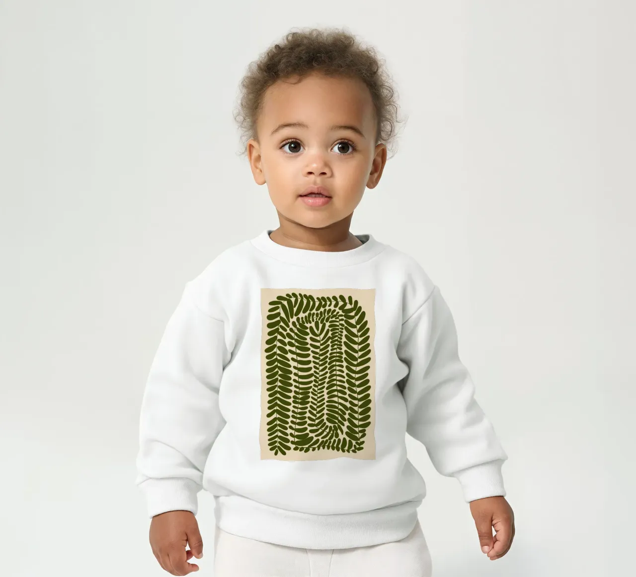 Festoon of Fern felpa neonato da Pure