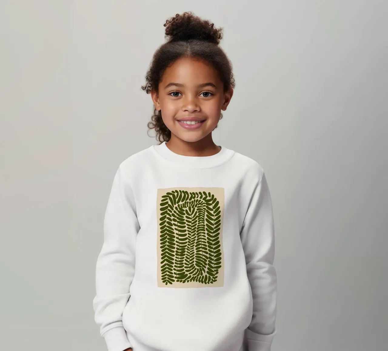 Festoon of Fern felpa bambino da Pure