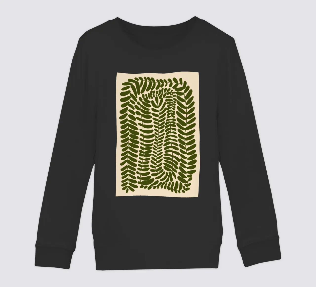 Festoon of Fern kids sweatshirt by Pure