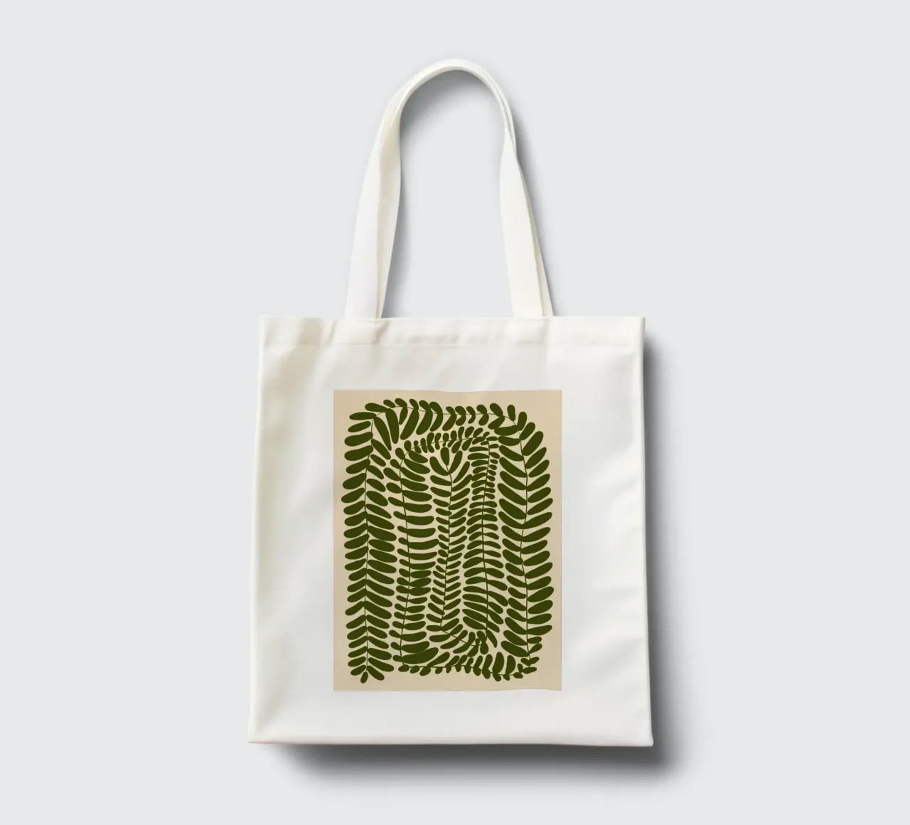 Festoon of Fern jute draagtas van Pure
