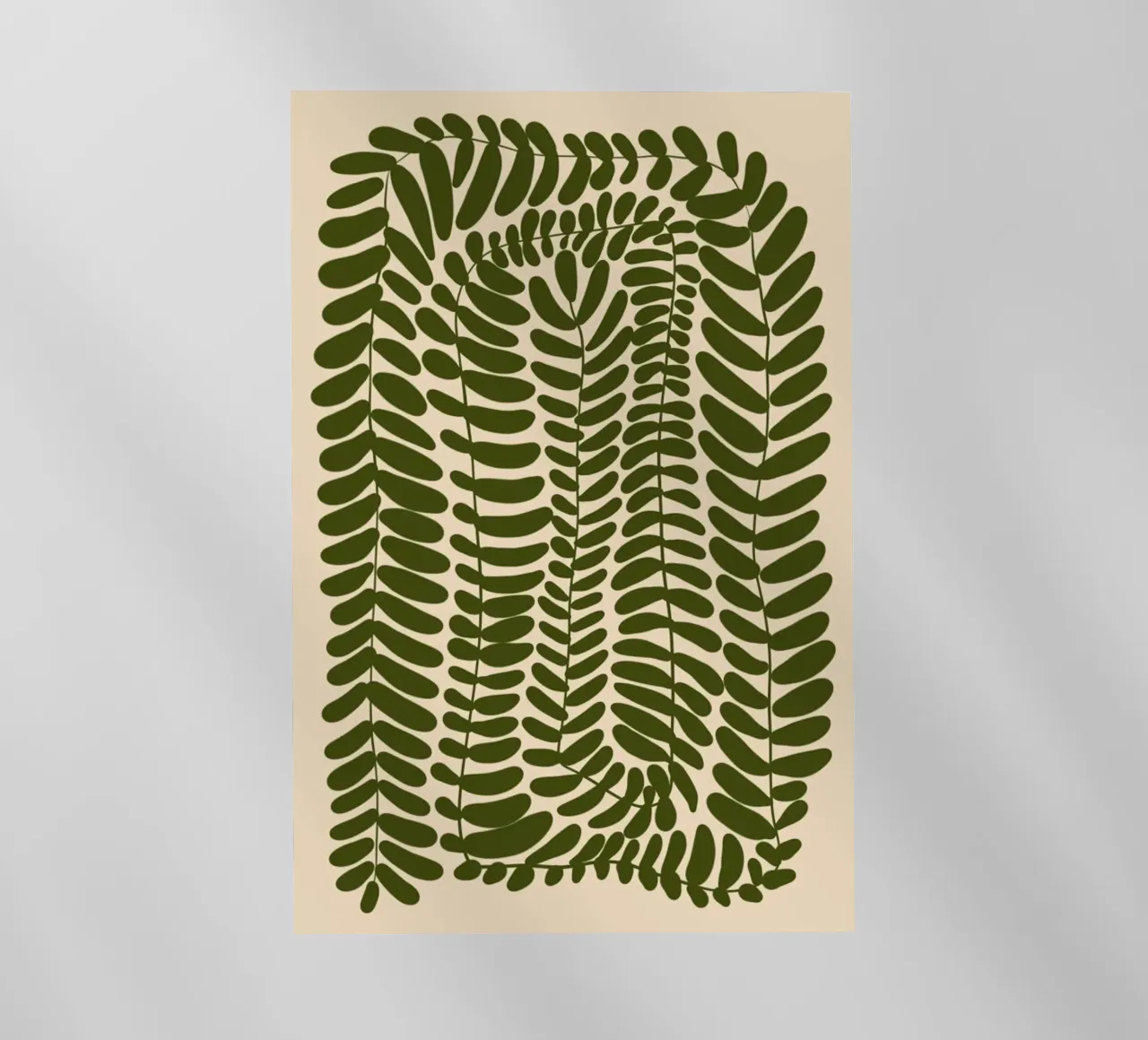 Festoon of Fern backlit film by Pure