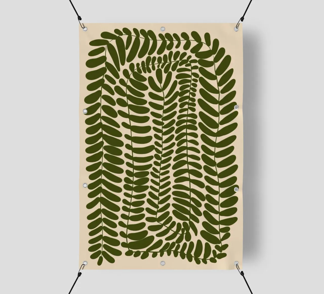 Festoon of Fern telo in pvc da Pure