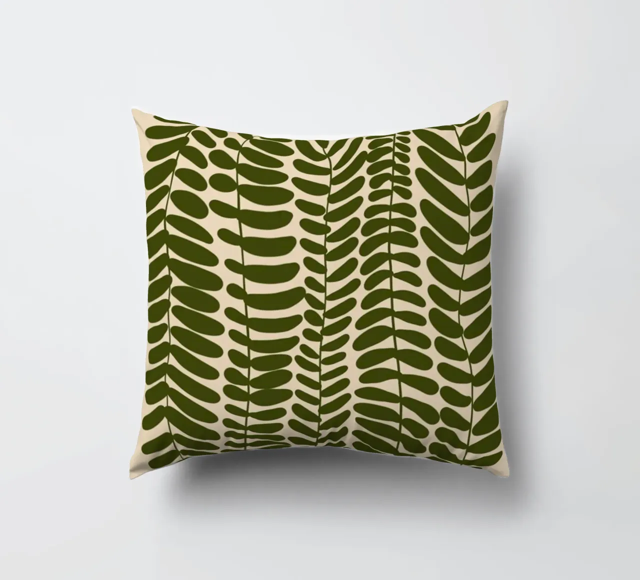 Festoon of Fern decorative cushion by Pure