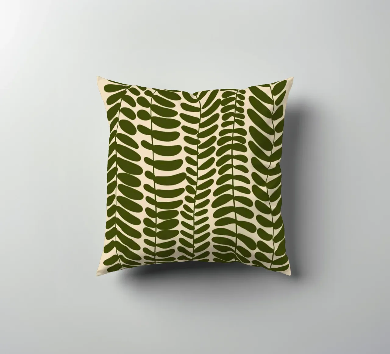 Festoon of Fern decorative cushion by Pure