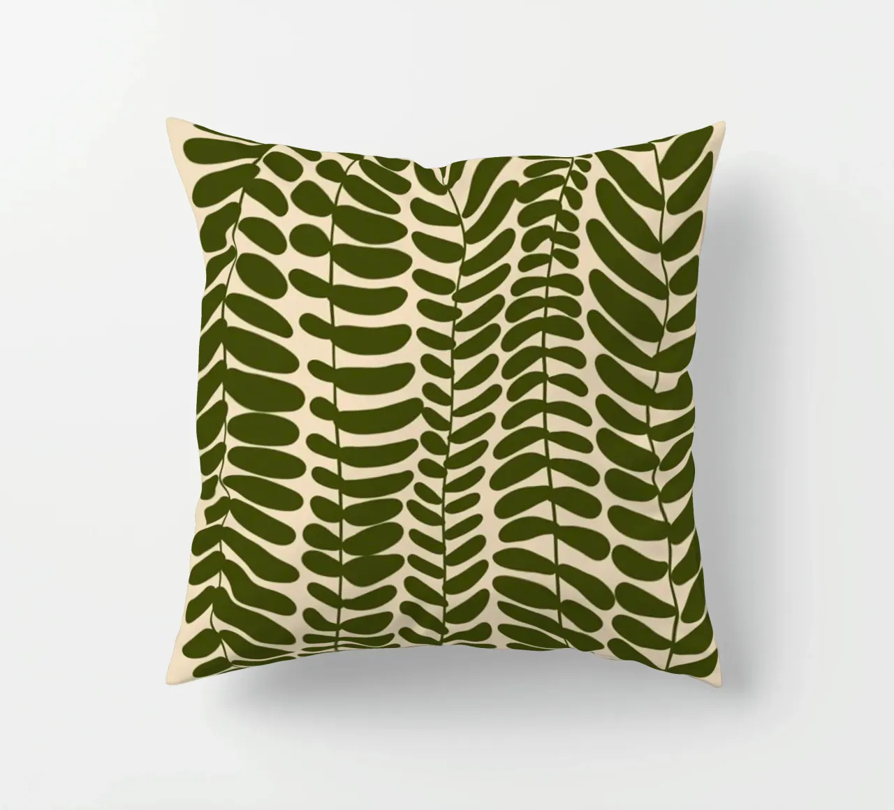 Festoon of Fern decorative cushion by Pure