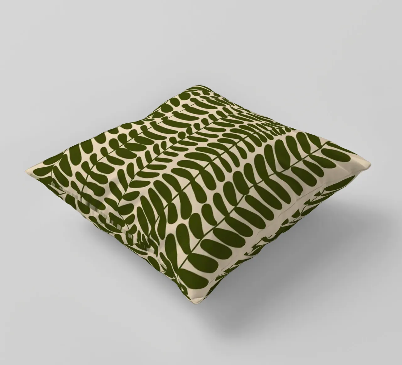 Festoon of Fern decorative cushion by Pure
