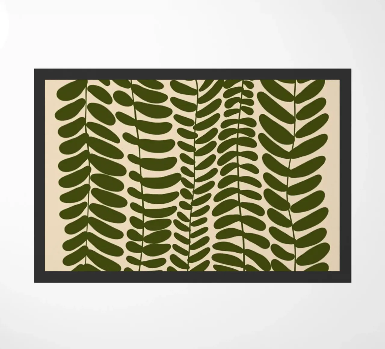 Festoon of Fern doormat by Pure