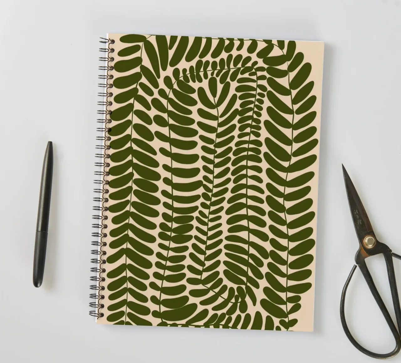 Festoon of Fern spiral notebook by Pure