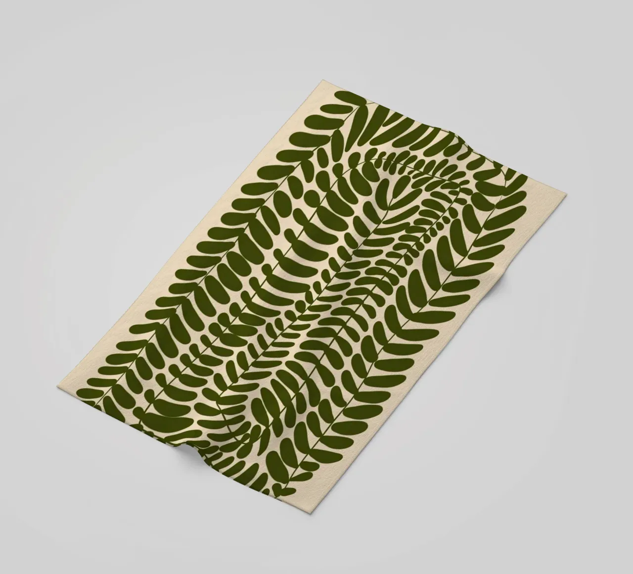 Festoon of Fern beach towel by Pure