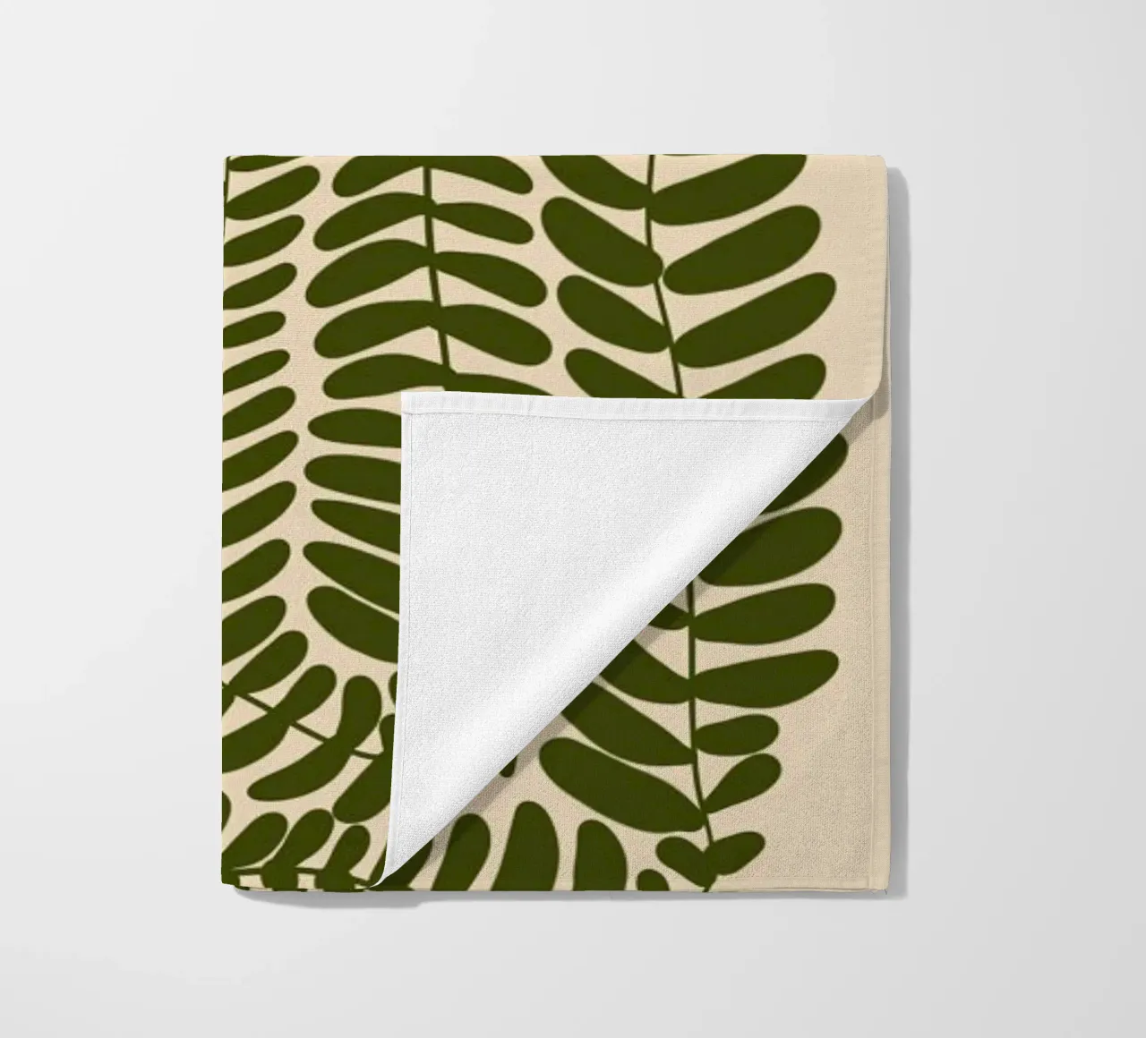Festoon of Fern beach towel by Pure