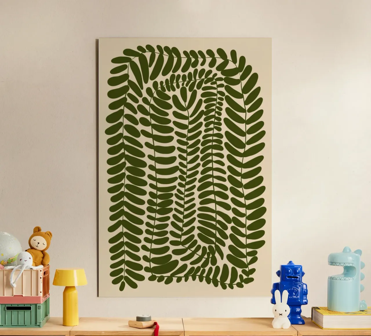 Festoon of Fern forex plate by Pure