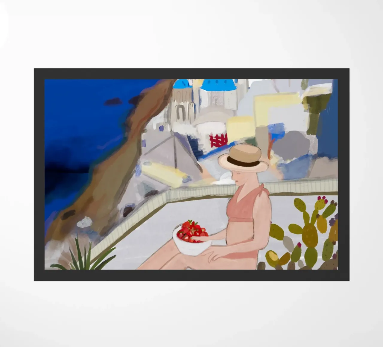 Vacanze a Santorini zerbino da gulsengunel