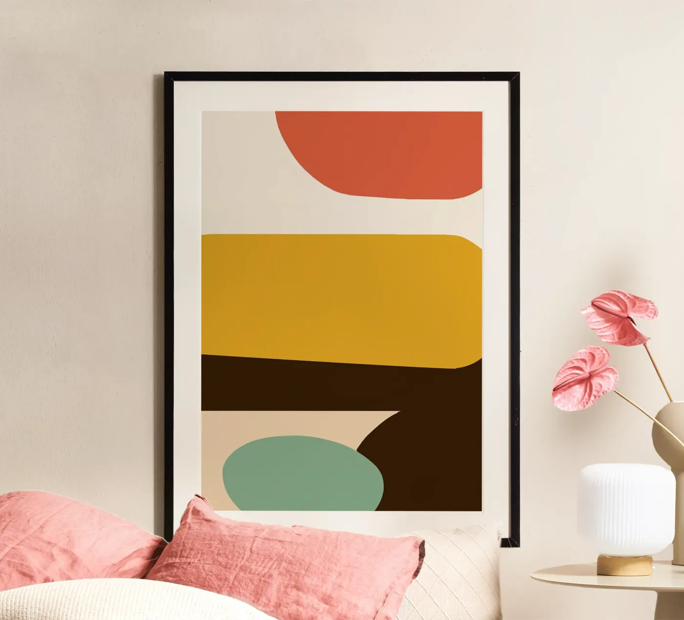 shapes geometric poster da Ron Bale