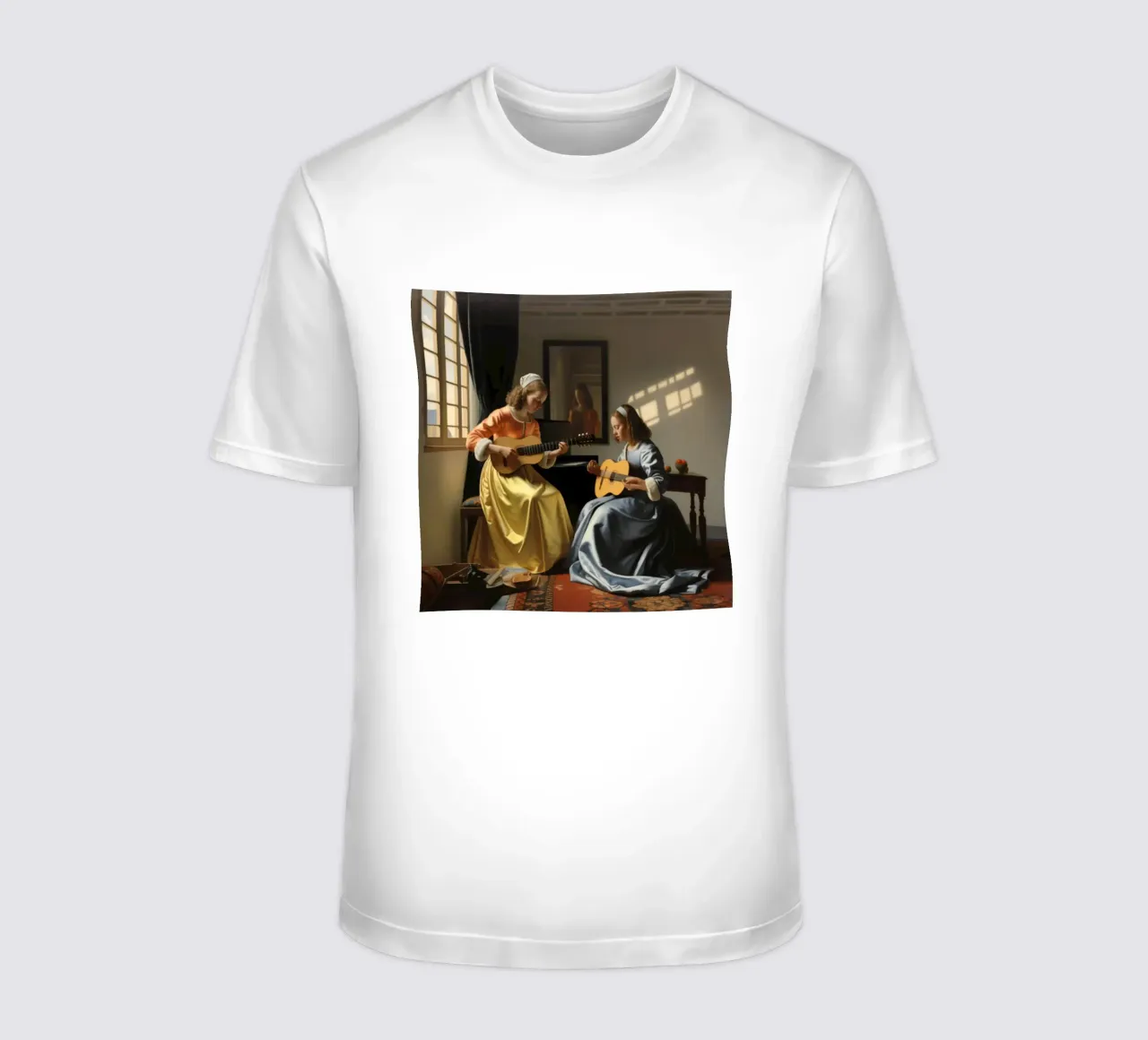 donna suona la chitarra t-shirt da The Dinda