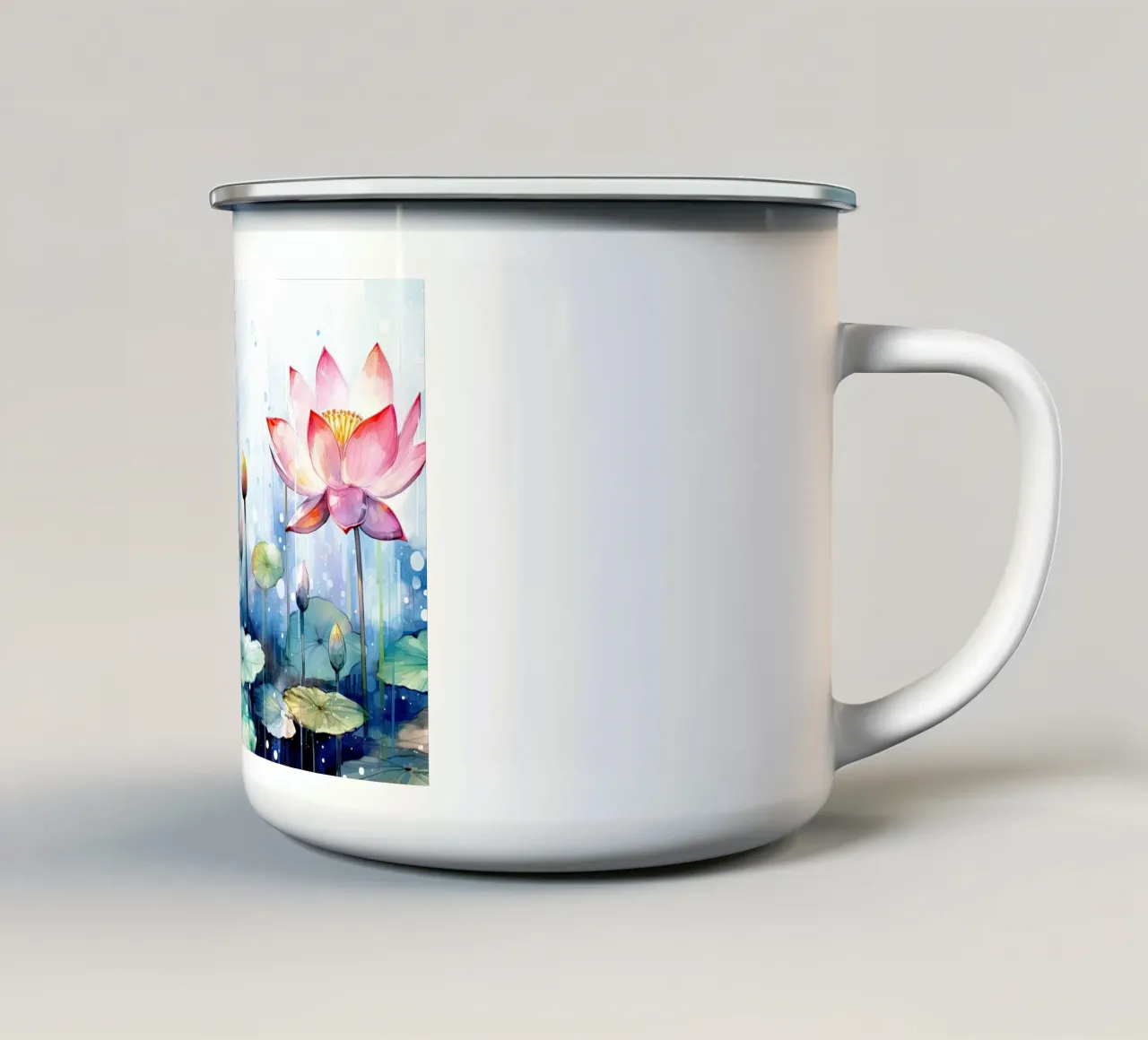 Arte da parete di Imagine tazza in smalto da Imagine