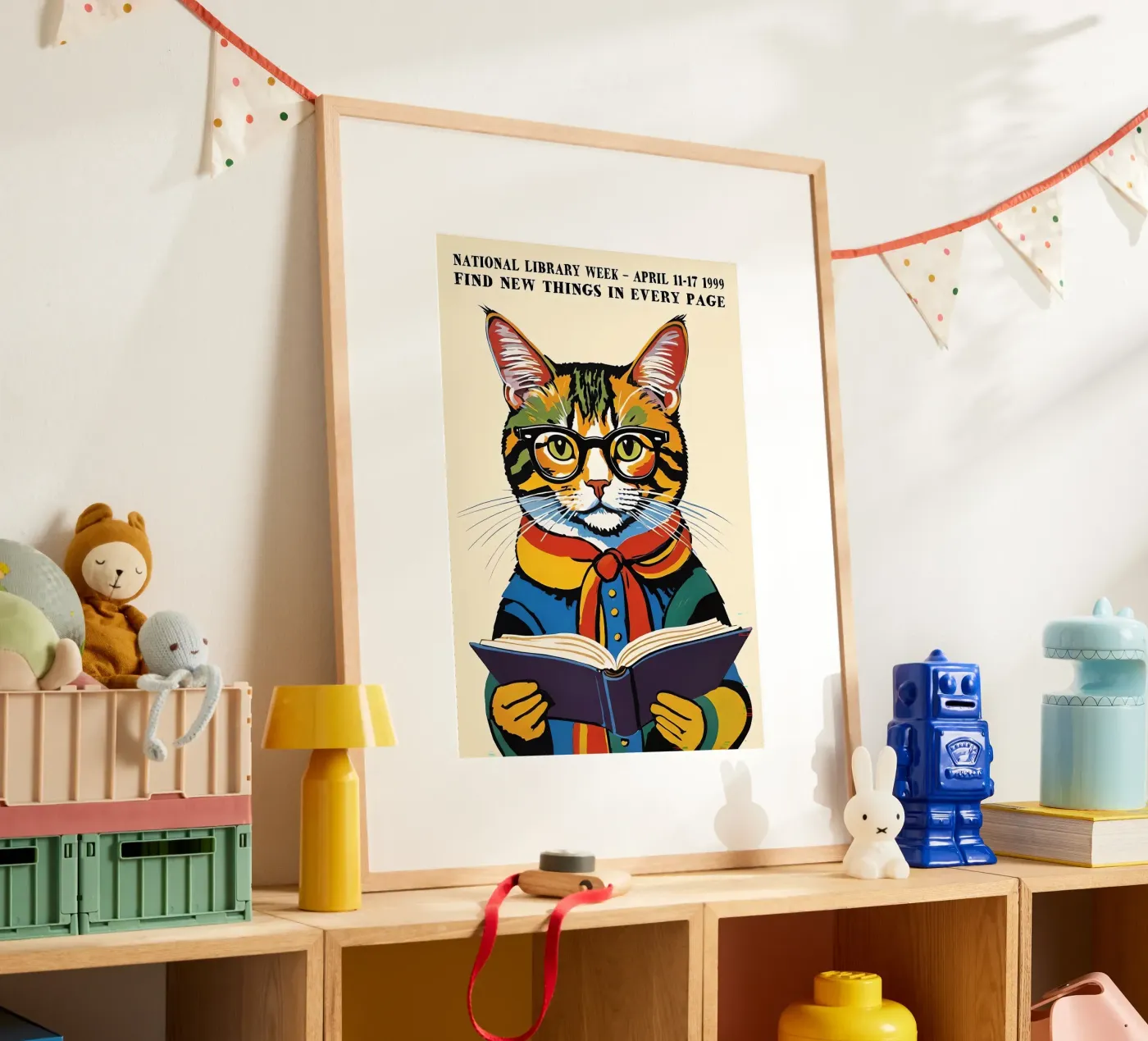 Cat poster van Arjun