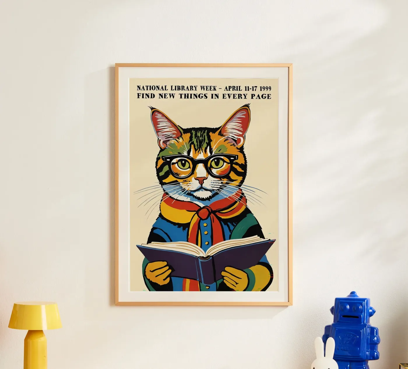 Cat poster van Arjun