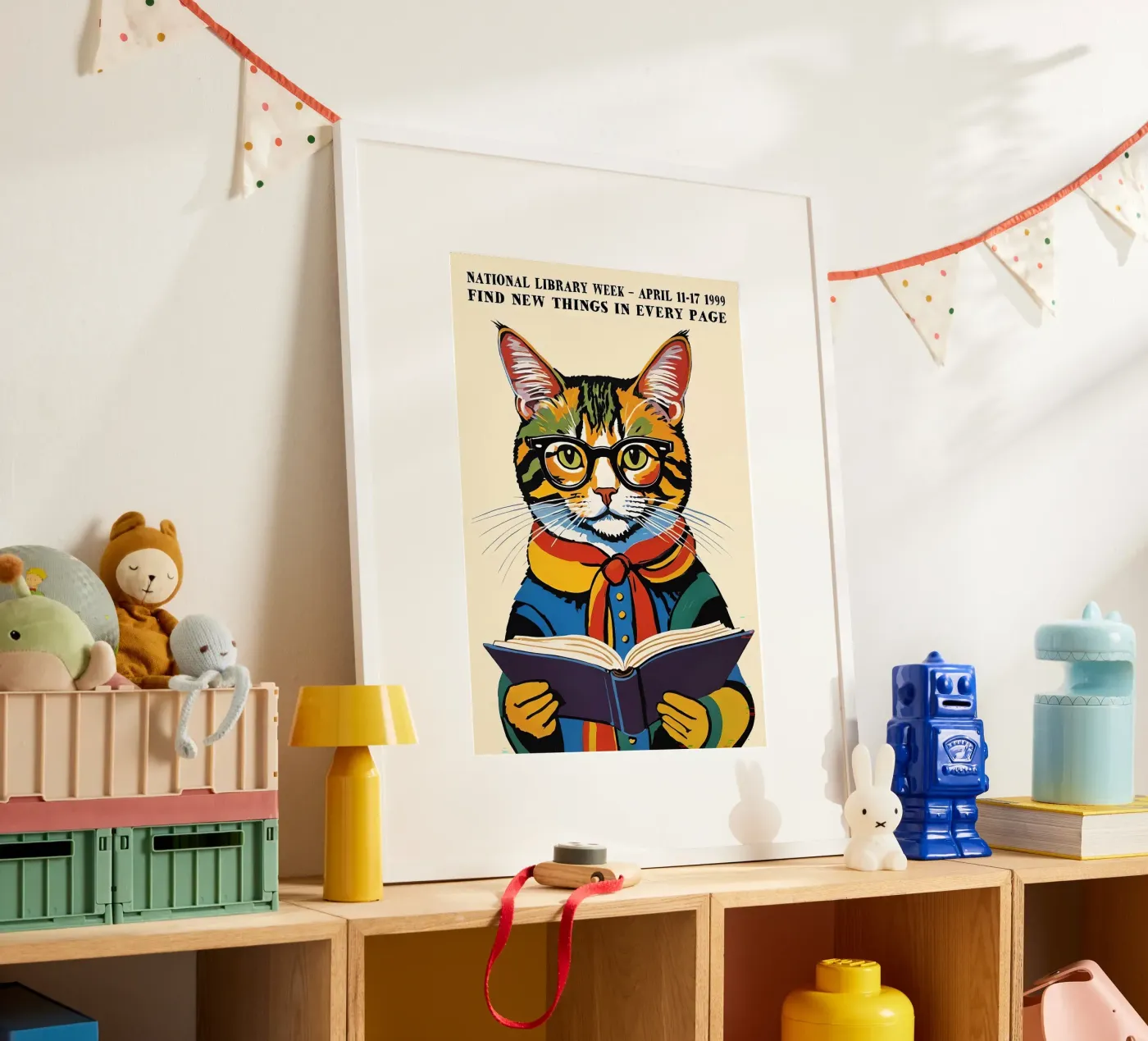 Cat poster van Arjun