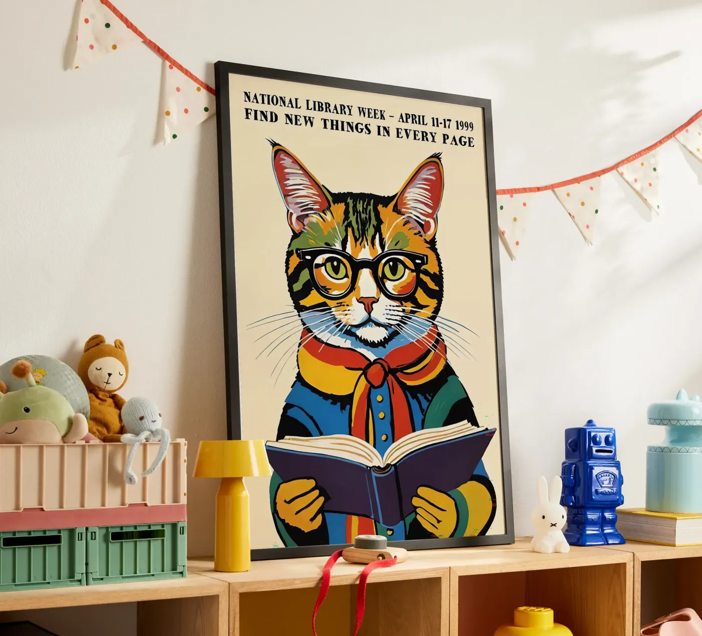 Cat poster van Arjun