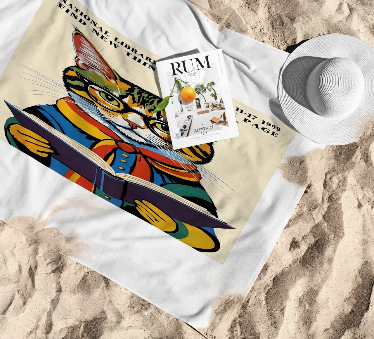 Gatto telo mare da Arjun