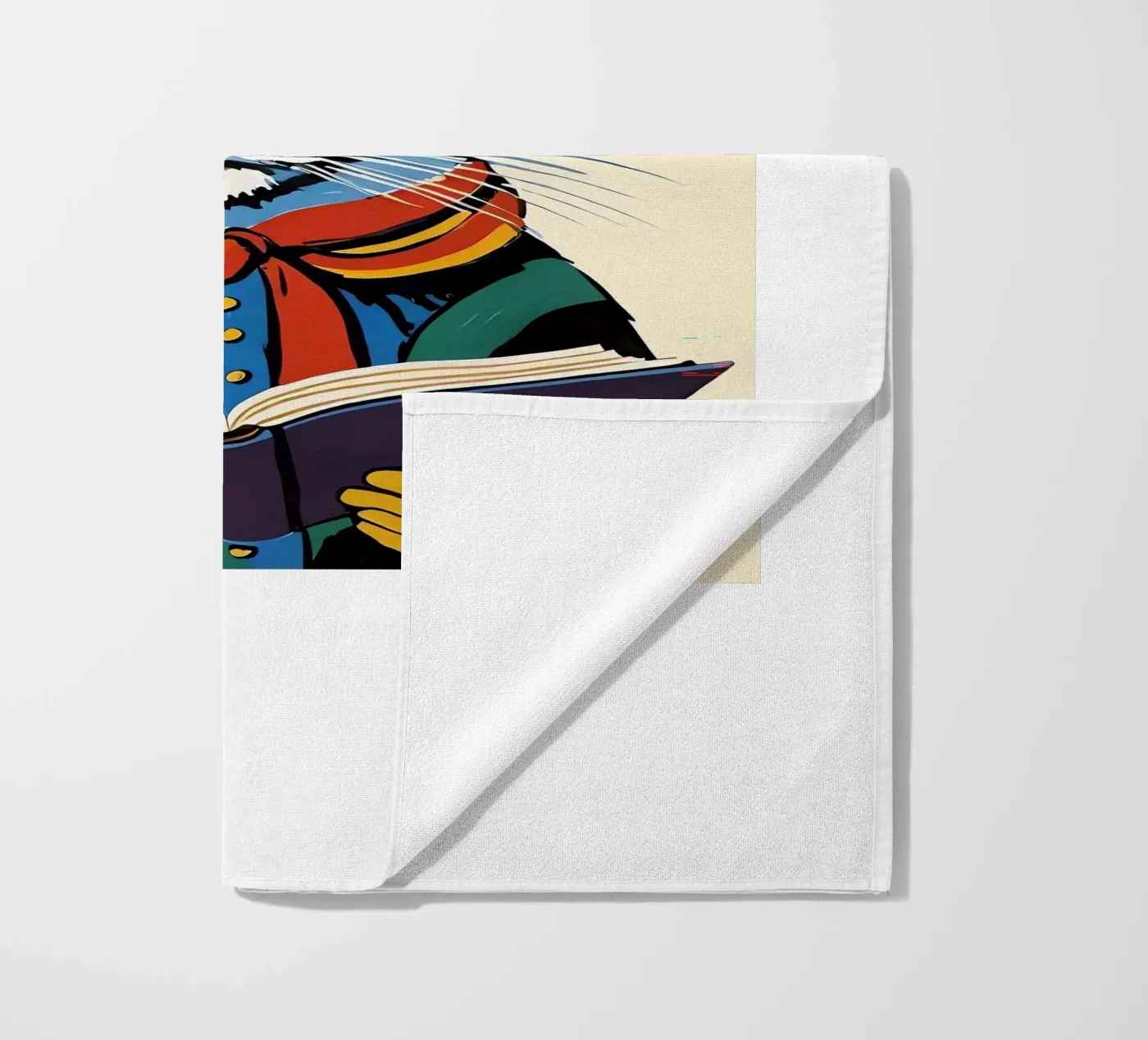 Kat strandhanddoek van Arjun