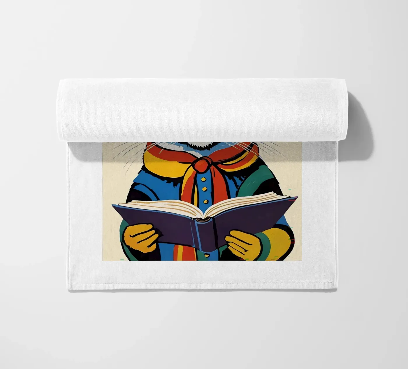 Kat strandhanddoek van Arjun