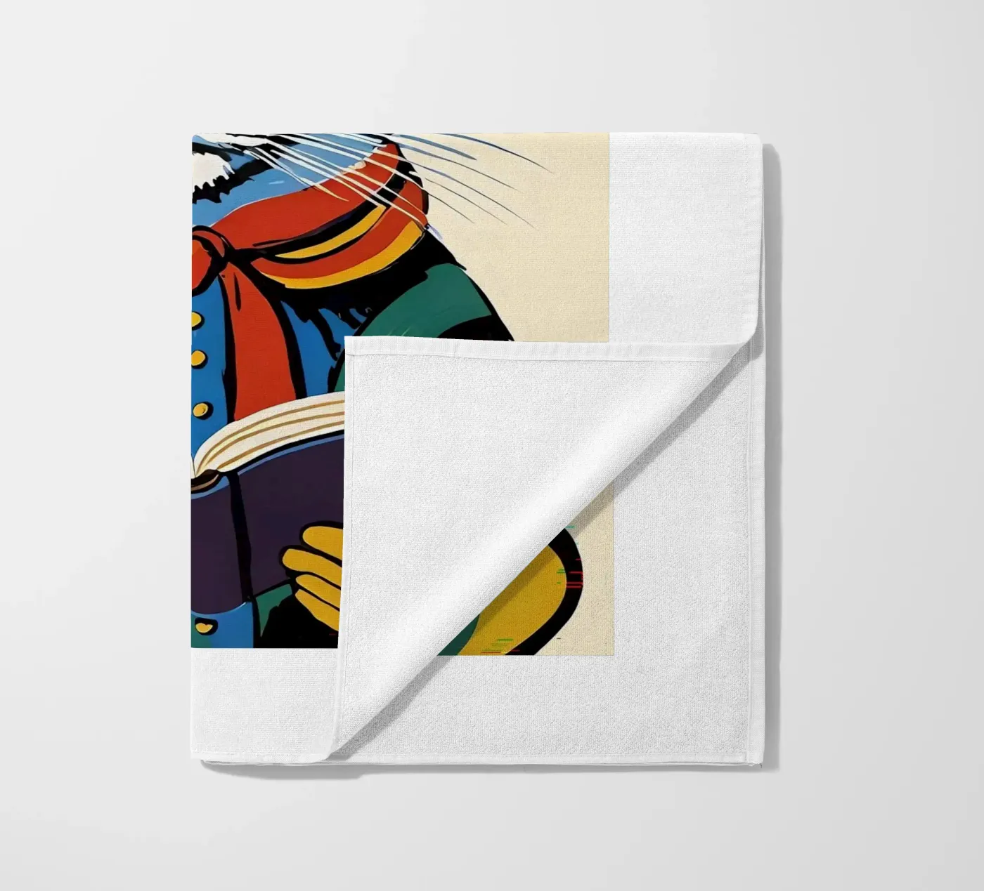 Kat strandhanddoek van Arjun