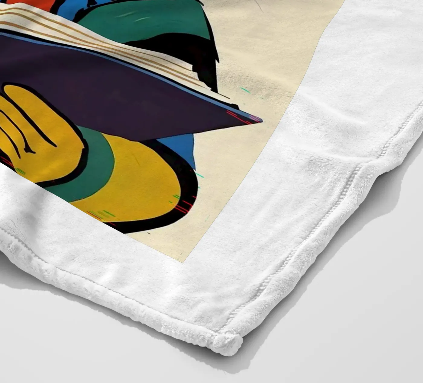 Cat fleece blanket by Arjun