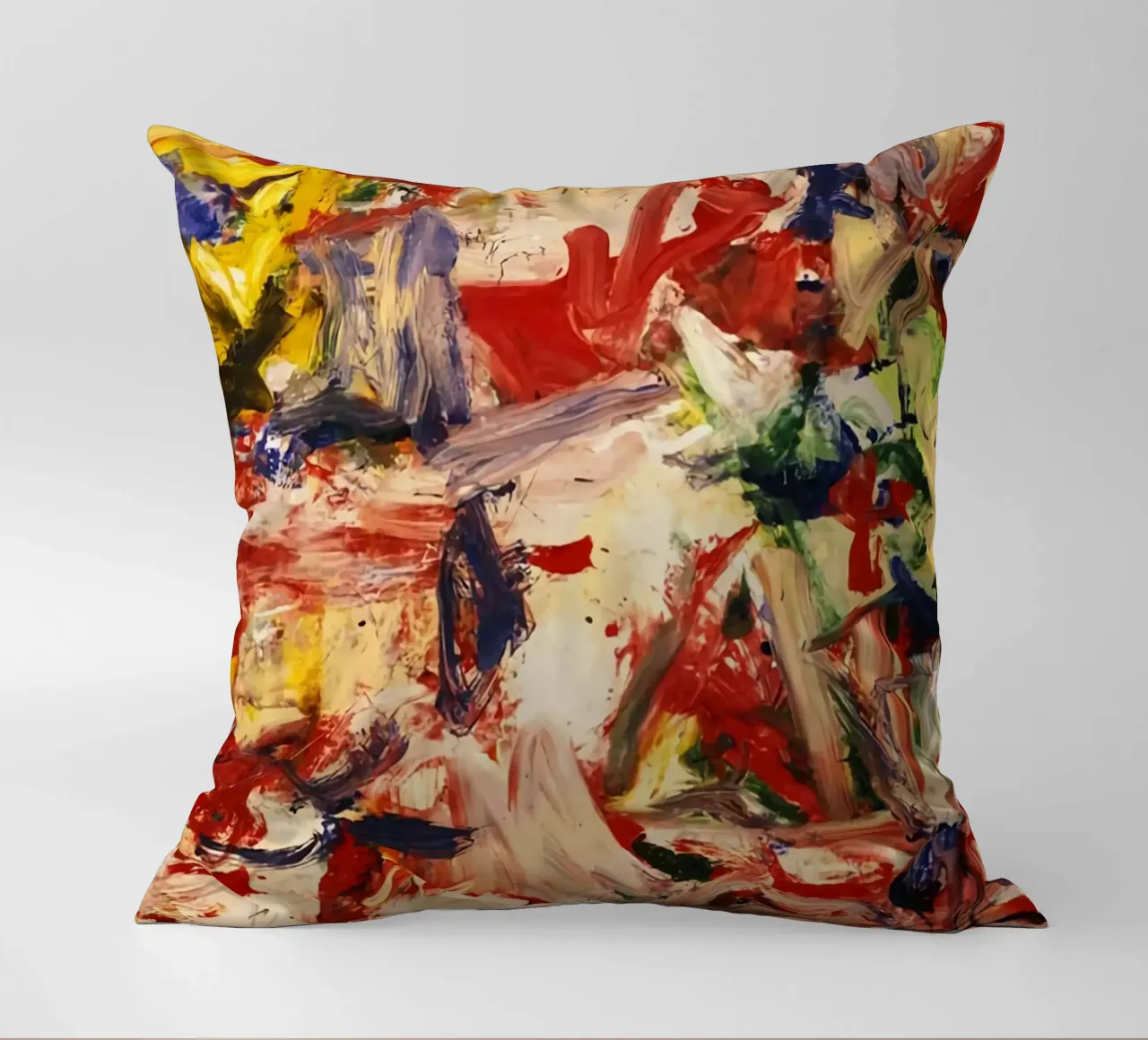 Willem De Kooning Prachtige verf kussen van Family ARTWORK