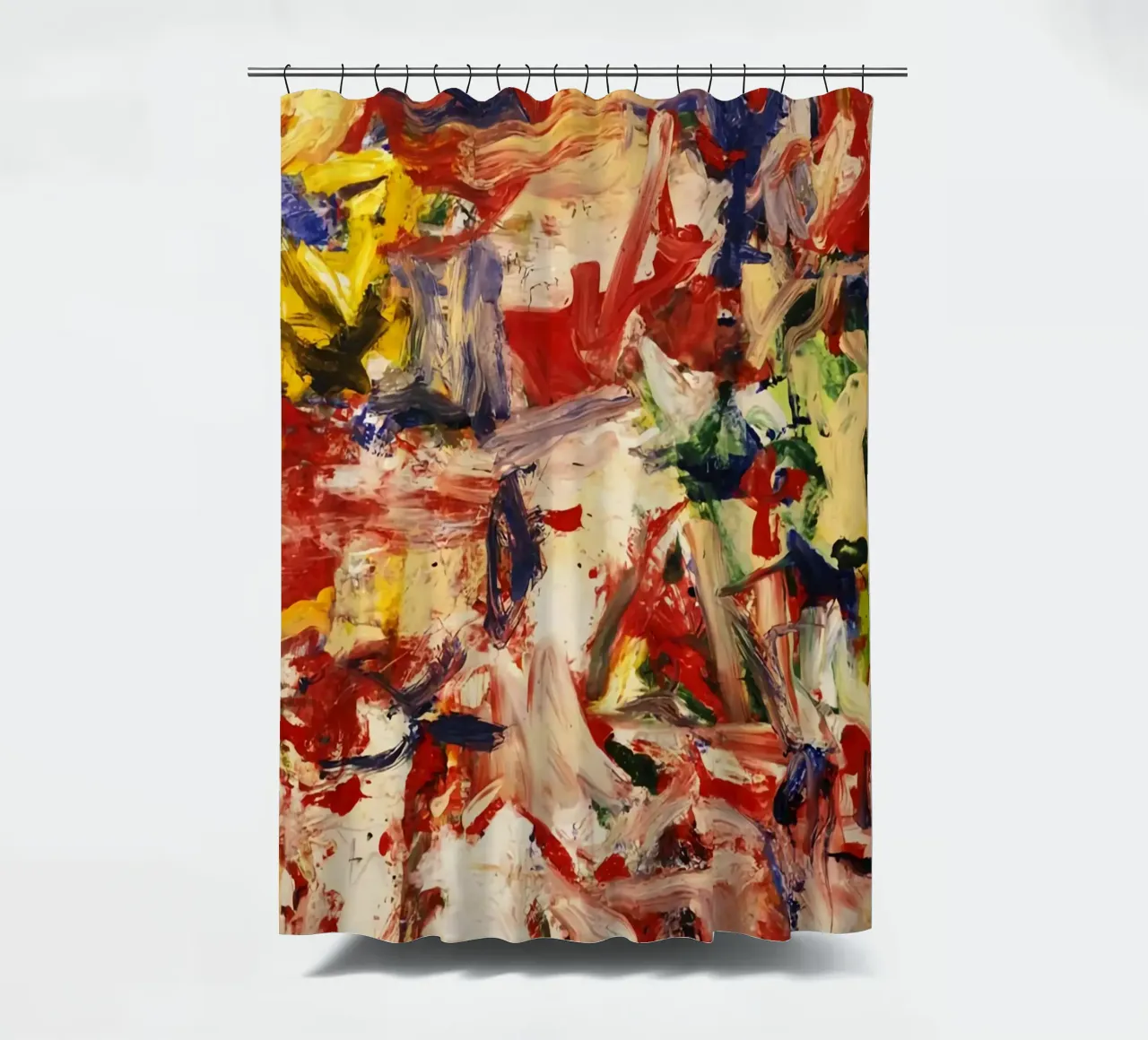 Willem De Kooning Schöne Farbe Duschvorhang von Family ARTWORK
