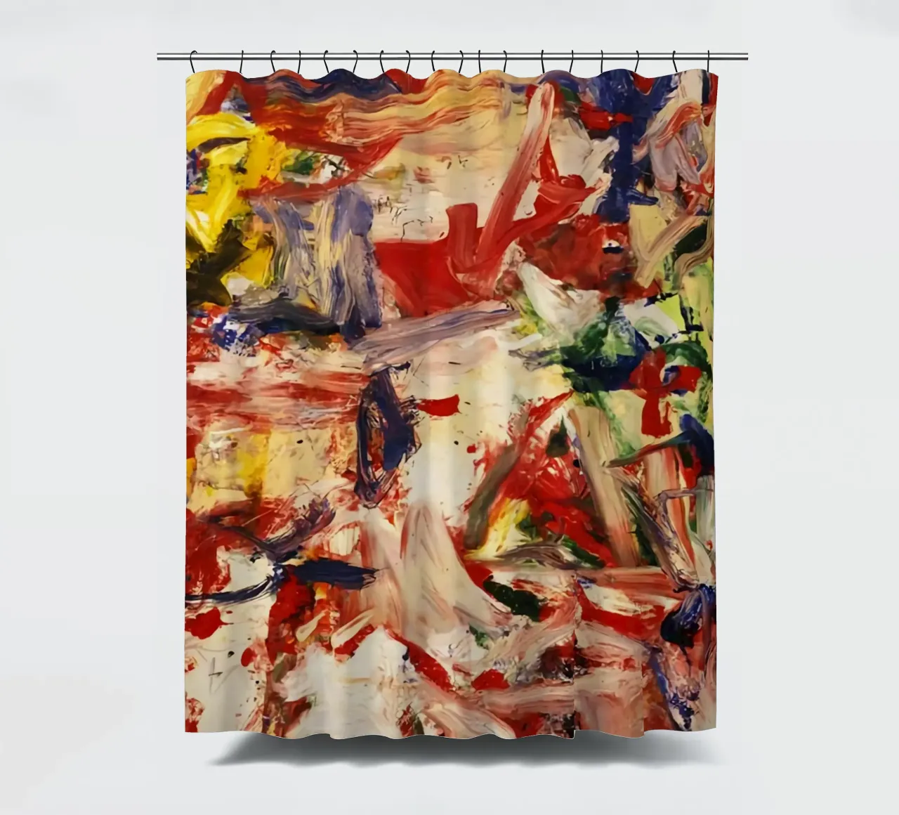 Willem De Kooning Schöne Farbe Duschvorhang von Family ARTWORK
