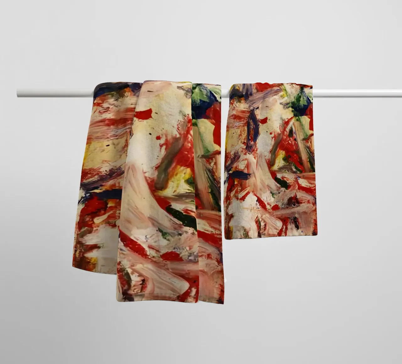 Willem De Kooning Beautiful paint towel by Family ARTWORK